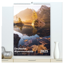 Deutsche Alpenmomente (hochwertiger Premium Wandkalender 2025 DIN A2 hoch), Kunstdruck in Hochglanz