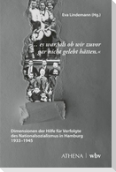 ... es war, als ob wir zuvor gar nicht gelebt hätten