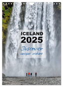 Iceland Calendar 2025 - Discover unique nature - UK Version (Wall Calendar 2025 DIN A4 portrait), CALVENDO 12 Month Wall Calendar