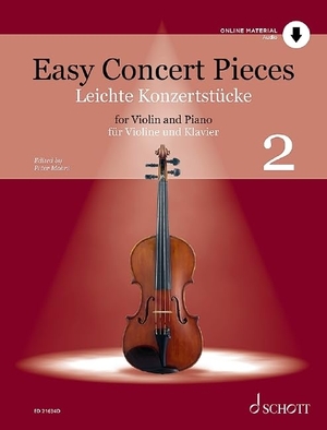 Mohrs, Peter (Hrsg.). Leichte Konzertstücke - Easy Concert Pieces für Violine und Klavier. Schott Music, 2021.