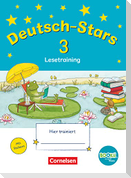 Deutsch-Stars - BOOKii-Ausgabe - 3. Schuljahr. Lesetraining - Übungsheft mit Lösungen