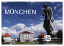München - Die Schöne (Wandkalender 2024 DIN A2 quer), CALVENDO Monatskalender