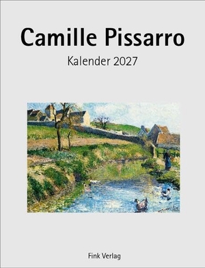 Camille Pissarro 2027 - Kunst-Einsteckkalender. Fink Emil, 2026.