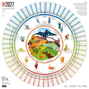 Bragin, Lana (Hrsg.). Jahreskalender 2027. Marmota Maps GmbH, 2026.