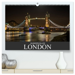 Meutzner, Dirk. Wundervolles London (hochwertiger Premium Wandkalender 2024 DIN A2 quer), Kunstdruck in Hochglanz - Kommen Sie mit auf eine bildliche Reise, es erwarten Sie 12 fantastische Motive der Weltmetropole London.. Calvendo, 2023.