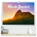 Rio de Janeiro - Am Fuße des Corcovados. (hochwertiger Premium Wandkalender 2025 DIN A2 quer), Kunstdruck in Hochglanz