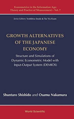 Shuntaro Shishido / Osamu Nakamura. Growth Alternatives of the Japanese Economy - Structure and Simulations of Dynamic Econometric Model with Input-Output System (DEMIOS). WSPC, 2019.