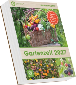 Neumann Verlage GmbH & Co KG (Hrsg.). Gartenzeit 2027 - Tagesabreißkalender 12,5x16 cm mit täglichem Gartenwissen, Pflegetipps und Pflanzenporträts. Neumann Verlage GmbH & Co, 2026.