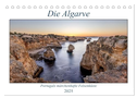 Die Algarve - Portugals märchenhafte Felsenküste (Tischkalender 2025 DIN A5 quer), CALVENDO Monatskalender