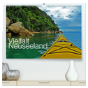 Vielfalt Neuseeland / CH-Version (hochwertiger Premium Wandkalender 2024 DIN A2 quer), Kunstdruck in Hochglanz