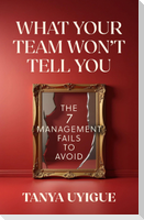 What Your Team Won't Tell You