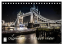 London - street view (Tischkalender 2024 DIN A5 quer), CALVENDO Monatskalender