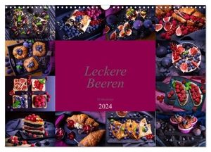 Meutzner, Dirk. Leckere Beeren (Wandkalender 2024 DIN A3 quer), CALVENDO Monatskalender - Einmalige Bilder von leckerem Beerenfood. Calvendo, 2023.