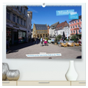 Minden - Eindrücke aus der historischen Stadt an der Weser (hochwertiger Premium Wandkalender 2024 DIN A2 quer), Kunstdruck in Hochglanz