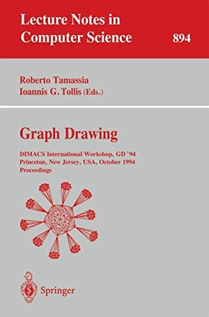 Tollis, Ioannis G. / Roberto Tamassia (Hrsg.). Graph Drawing - DIMACS International Workshop, GD '94, Princeton, New Jersey, USA, October 10 - 12, 1994. Proceedings. Springer Berlin Heidelberg, 1995.