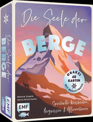 Siegele, Melanie. Orakel-Kartenset: Die Seele der Berge | Finde die Energie der Alpen - 40 illustrierte Gipfel mit Buch: Spirituelle Weisheiten, Bergwissen & Affirmationen. Edition Michael Fischer, 2026.