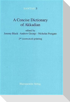A Concise Dictionary of Akkadian