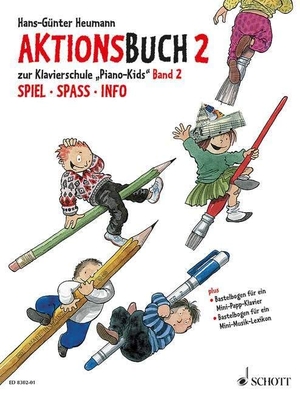 Heumann, Hans-Günter. Piano Kids Band 2 + Aktionsbuch 2. Klavier. - Die Klavierschule für Kinder mit Spaß und Aktion - Komplett-Angebot. Schott Music, 2005.