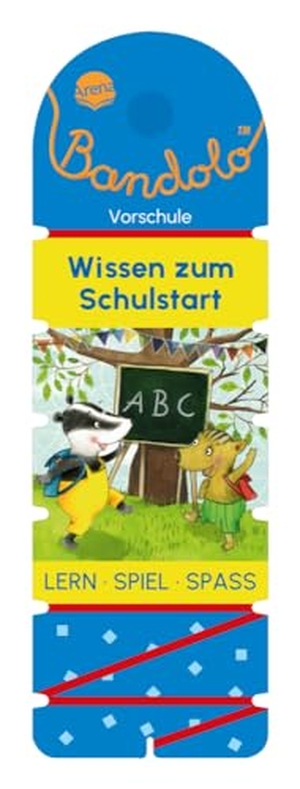 Barnhusen, Friederike. Bandolo. Wissen zum Schulstart - Lernspiel mit Lösungskontrolle für Vorschulkinder und Schulanfänger ab 5 Jahren. Arena Verlag GmbH, 2024.