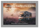 Camping macht glücklich! (Tischkalender 2024 DIN A5 quer), CALVENDO Monatskalender