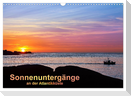 Sonnenuntergänge an der Atlantikküste (Wandkalender 2024 DIN A3 quer), CALVENDO Monatskalender