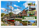 Rund um Papenburg (Wandkalender 2024 DIN A4 quer), CALVENDO Monatskalender