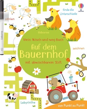 Robson, Kirsteen. Mein Wisch-und-weg-Buch: Auf dem Bauernhof - mit abwischbarem Stift. Usborne Verlag, 2022.