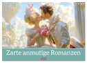 Zarte anmutige Romanzen (Wandkalender 2025 DIN A4 quer), CALVENDO Monatskalender