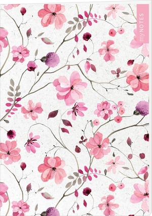 myNOTES Papeterie: Notizheft Blumenträume - Streublumen. Ars Edition GmbH, 2024.