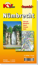 Nümbrecht, KVplan, Radkarte/Wanderkarte/Stadtplan, 1:20.000 / 1:10.000
