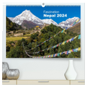 Faszination Nepal (hochwertiger Premium Wandkalender 2024 DIN A2 quer), Kunstdruck in Hochglanz