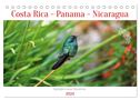 Costa Rica - Panama - Nicaragua (Tischkalender 2024 DIN A5 quer), CALVENDO Monatskalender