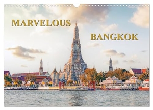 Pictures, Manjik. Marvelous Bangkok (Wall Calendar 2025 DIN A3 landscape), CALVENDO 12 Month Wall Calendar - A visit through the beautiful city of Bangkok in photos.. Calvendo, 2024.