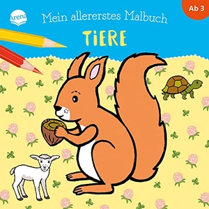 Mein allererstes Malbuch. Tiere. Arena Verlag GmbH, 2020.