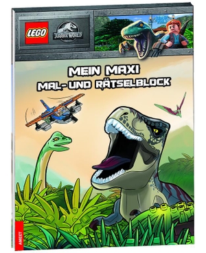 LEGO® Jurassic World(TM) - Mein Maxi Mal- und Rätselblock. AMEET Verlag, 2022.