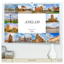 Anklam Impressionen (hochwertiger Premium Wandkalender 2024 DIN A2 quer), Kunstdruck in Hochglanz