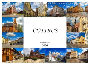 Meutzner, Dirk. Cottbus Impressionen (Wandkalender 2024 DIN A3 quer), CALVENDO Monatskalender - Zwölf beeindruckende Bilder der Stadt Cottbus. Calvendo, 2023.