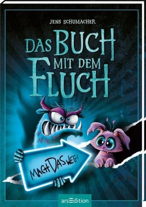 Schumacher, Jens. Das Buch mit dem Fluch - Mach das weg! (Das Buch mit dem Fluch 4). Ars Edition GmbH, 2024.