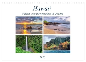 Schänzer, Sandra. Hawaii - Vulkan- und Inselparadies im Pazifik (Wandkalender 2026 DIN A3 quer), CALVENDO Monatskalender - Bilderreise über die Hawaii Inseln Kauai, Maui, Oahu und Big Island. Calvendo, 2025.
