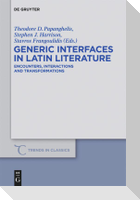 Generic Interfaces in Latin Literature