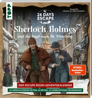 Hild, Ronald. 24 DAYS ESCAPE - Der Escape Room Adventskalender: Sherlock Holmes und die Jagd nach Sir Wintersby - 24 verschlossene Rätselseiten für den Advent. frechverlag GmbH, 2026.