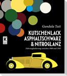 Kutschenlack, Asphaltschwarz & Nitroglanz