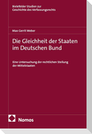Die Gleichheit der Staaten im Deutschen Bund