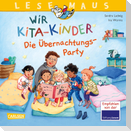 LESEMAUS 166: Wir KiTa-Kinder - Die Übernachtungs-Party