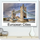 European Cities / UK Version (Premium, hochwertiger DIN A2 Wandkalender 2022, Kunstdruck in Hochglanz)