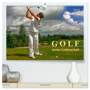 Roder, Peter. Golf - meine Leidenschaft (hochwertiger Premium Wandkalender 2024 DIN A2 quer), Kunstdruck in Hochglanz - Golf, einfach mal wieder einlochen.. Calvendo, 2023.