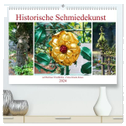 Historische Schmiedekunst auf Berliner Friedhöfen (hochwertiger Premium Wandkalender 2024 DIN A2 quer), Kunstdruck in Hochglanz