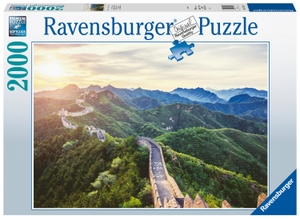 Ravensburger Puzzle 17114 Chinesische Mauer im Sonnenlicht 2000 Teile Puzzle. Ravensburger Spieleverlag, 2022.