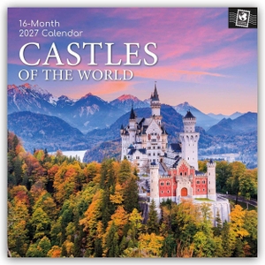 Gifted Stationery Co. Ltd. Castles of the World - Burgen und Schlösser der Welt 2027 - 16-Monatskalender - Original Gifted Stationery-Kalender [Mehrsprachig] [Kalender]. Browntrout Verlags GmbH, 2026.