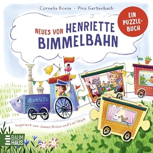 Boese, Cornelia. Neues von Henriette Bimmelbahn - ein Puzzlebuch - Ein fröhlich gereimtes Pappbilderbuch mit 5 stabilen Puzzleteilen für Kinder ab 2. Baumhaus Verlag GmbH, 2026.